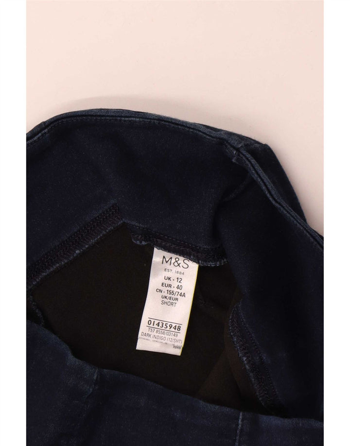 Spodnie damskie Marks & Spencer UK 12 Medium W28 L24 Granatowe