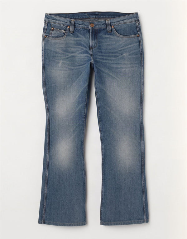 Jeansy Meltin' Pot Damskie Nicole Bootcut W30 L28 Niebieskie
