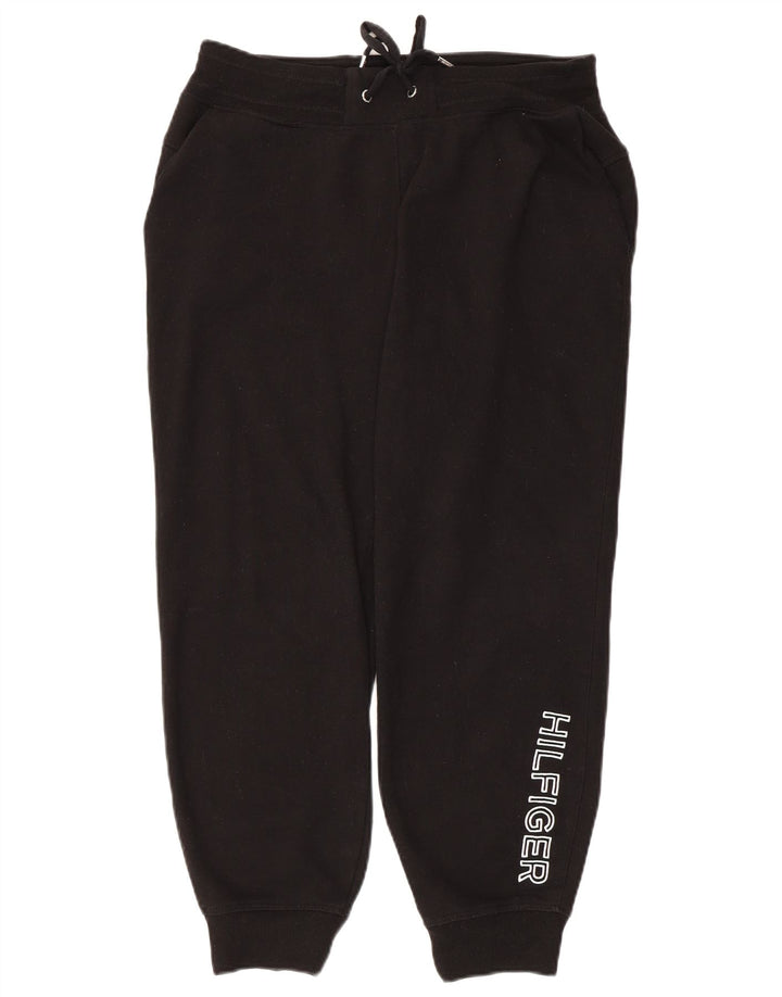 Damskie spodnie dresowe Tommy Hilfiger Graphic Joggers UK 14 Medium Black