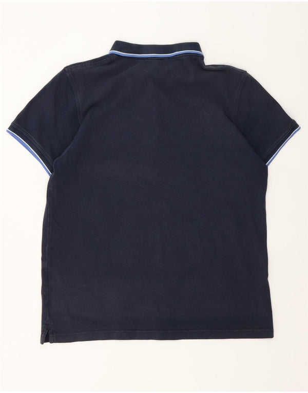 Męska koszulka polo Lyle & Scott XL, bawełniana w granatowe paski