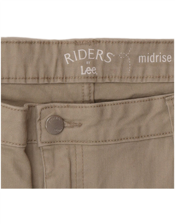 Damskie spodenki Lee Riders Mid Rise W38 2XL beżowe