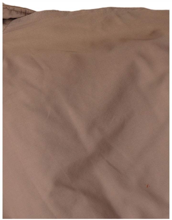Adidas Męska bluza dresowa IT 54 XL Beżowy poliester z blokami kolorów
