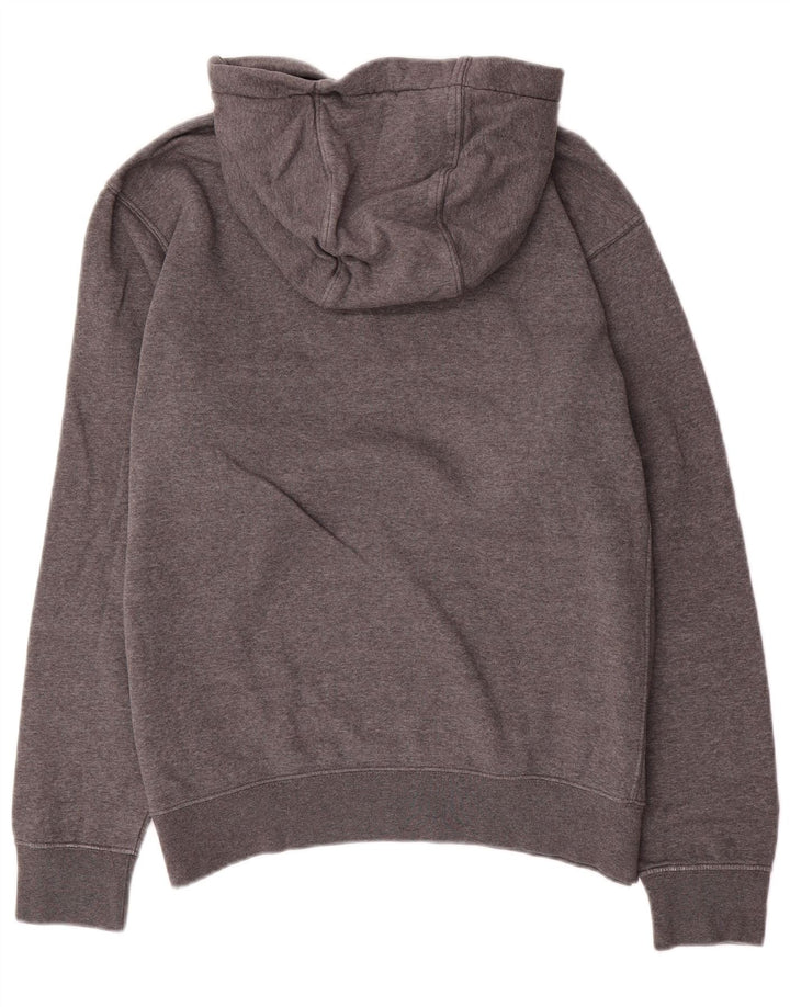 Męski sweter z kapturem Nike, średnioszary, bawełniany