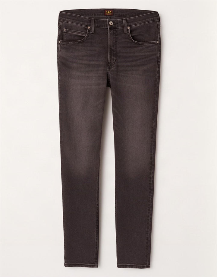Lee Męskie Luke Skinny Jeans W32 L34 Szara bawełna