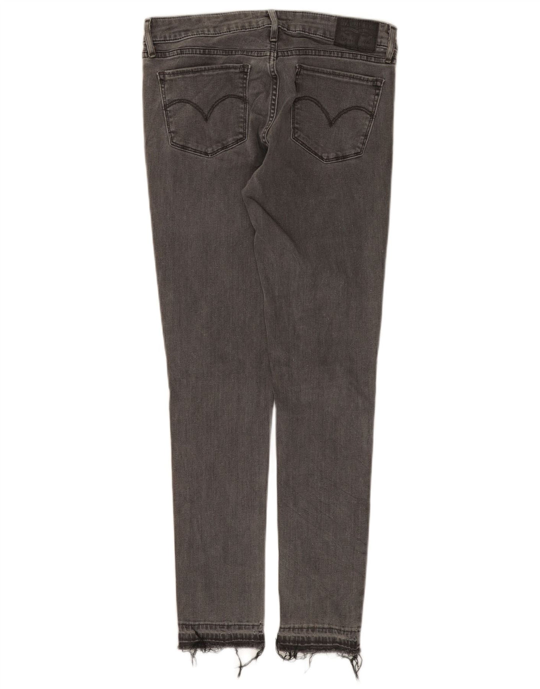 Damskie jeansy Levi's 711 Skinny W28 L30 Szara bawełna