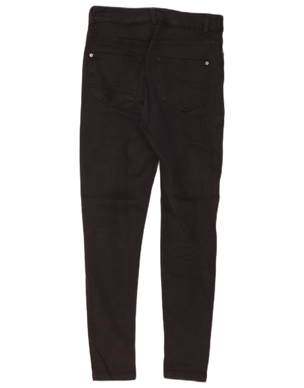 Marks & Spencer Damskie Super Skinny Jeans UK 10 Small W30 L29 Czarna bawełna