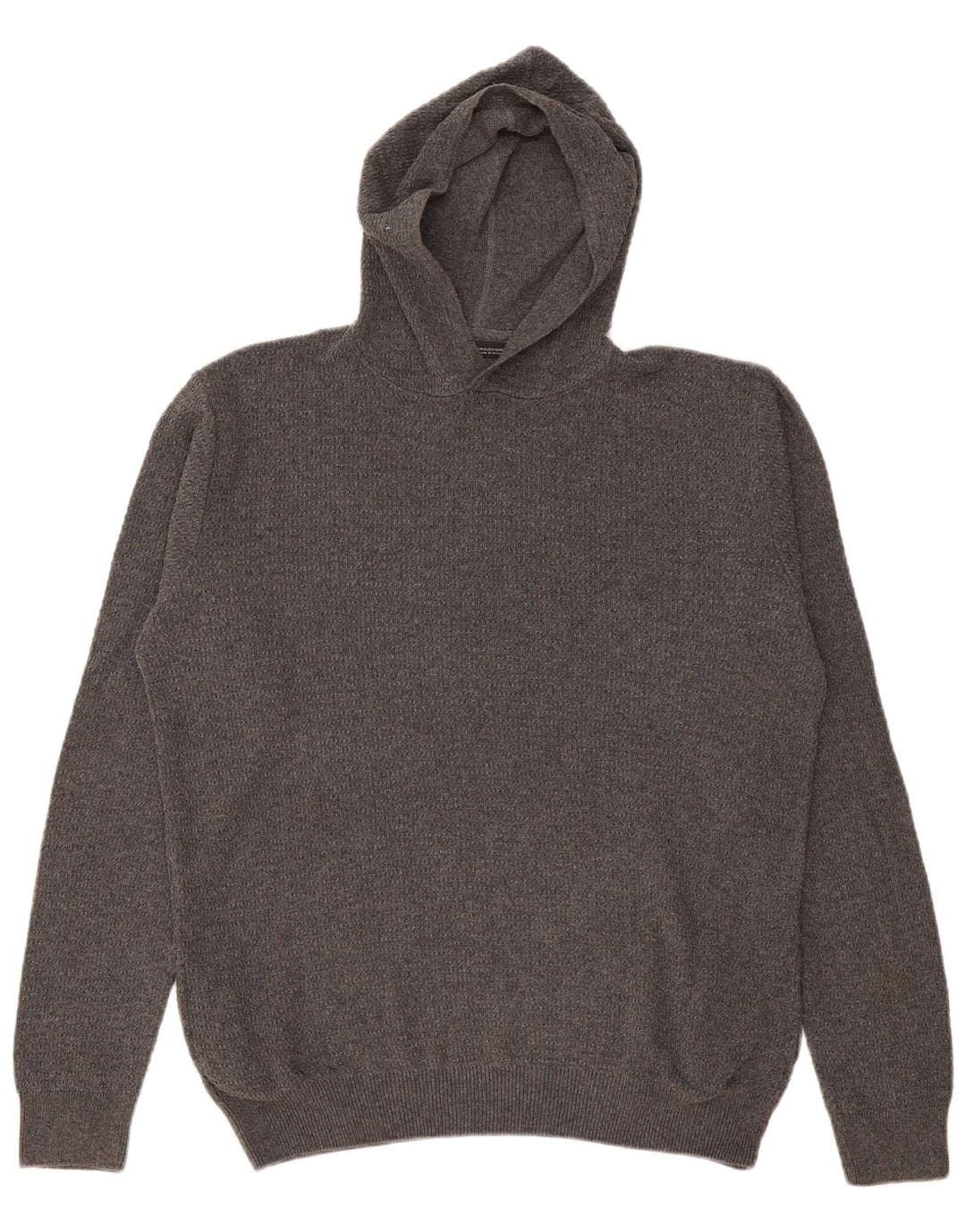 Męski sweter z kapturem Zara XL, szary
