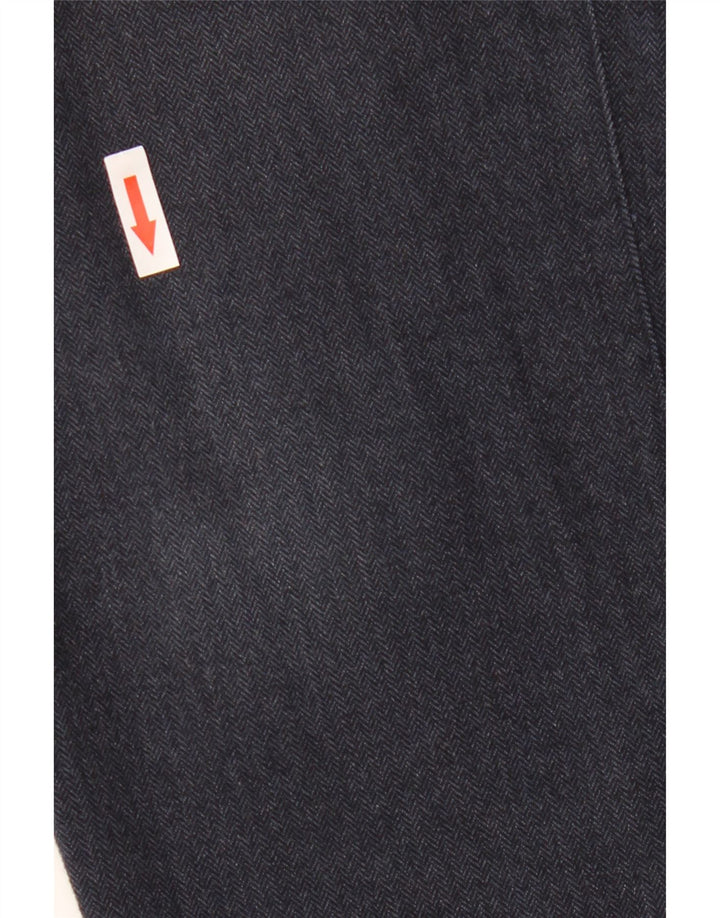 Spodnie Chino Massimo Dutti Męskie EU 42 Large W32 L30 Granatowe Jodełka
