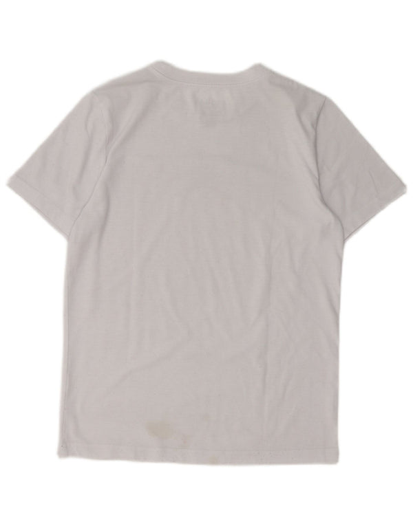 Chłopięcy T-shirt z grafiką Jordan, rozmiar 12-13 lat, duży, biały, poliester