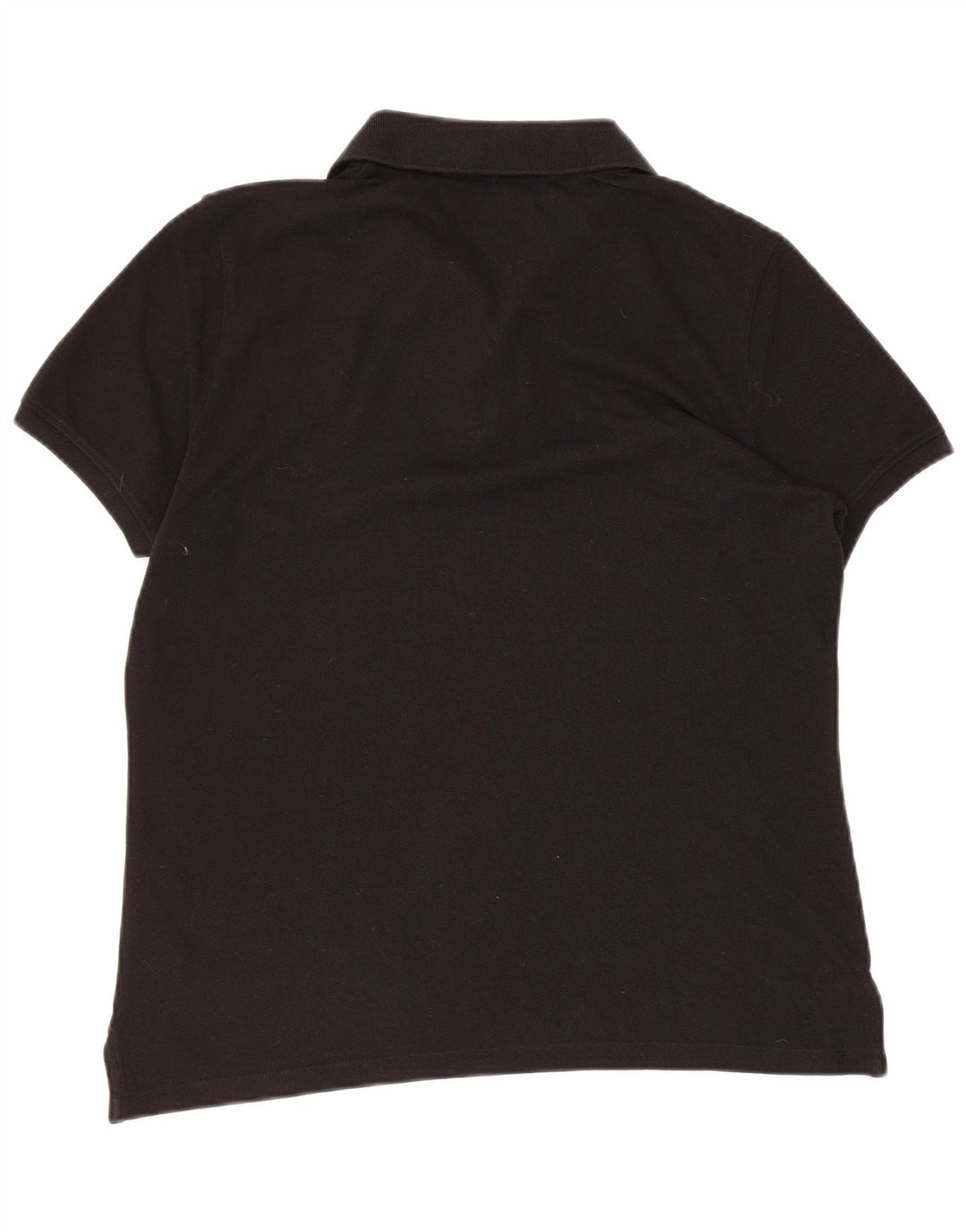 Damska koszulka polo TOMMY HILFIGER UK 14, średnia czarna bawełna