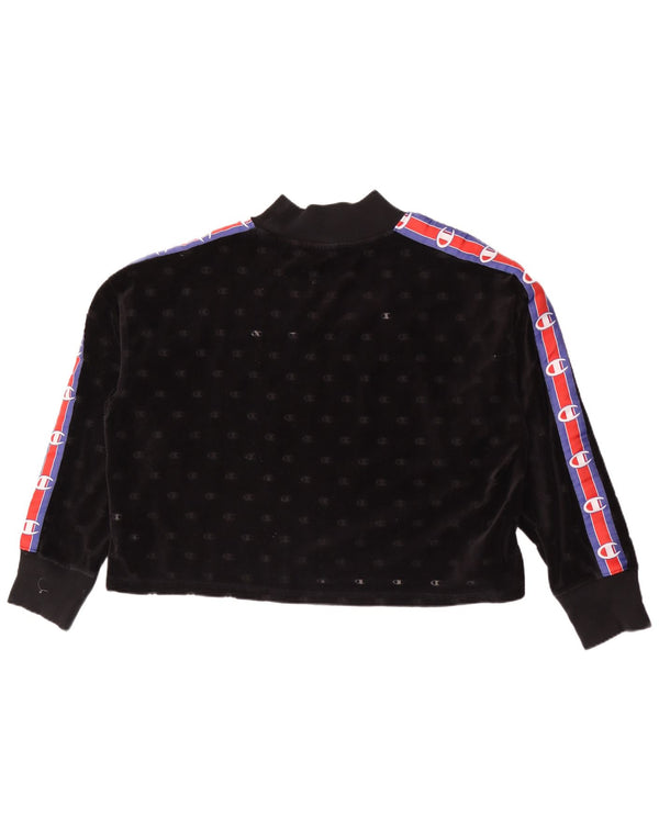 Damska bluza z grafiką Champion UK 14 w kolorze średniej czerni