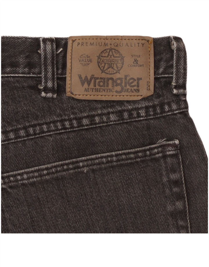 WRANGLER Mens Denim Shorts W32 Medium Grey
