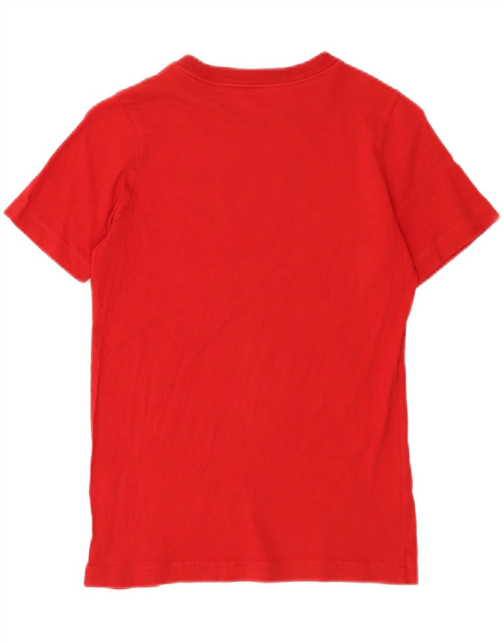 Chłopięcy T-shirt Nike o standardowym kroju z grafiką, 10-11 lat, średni czerwony