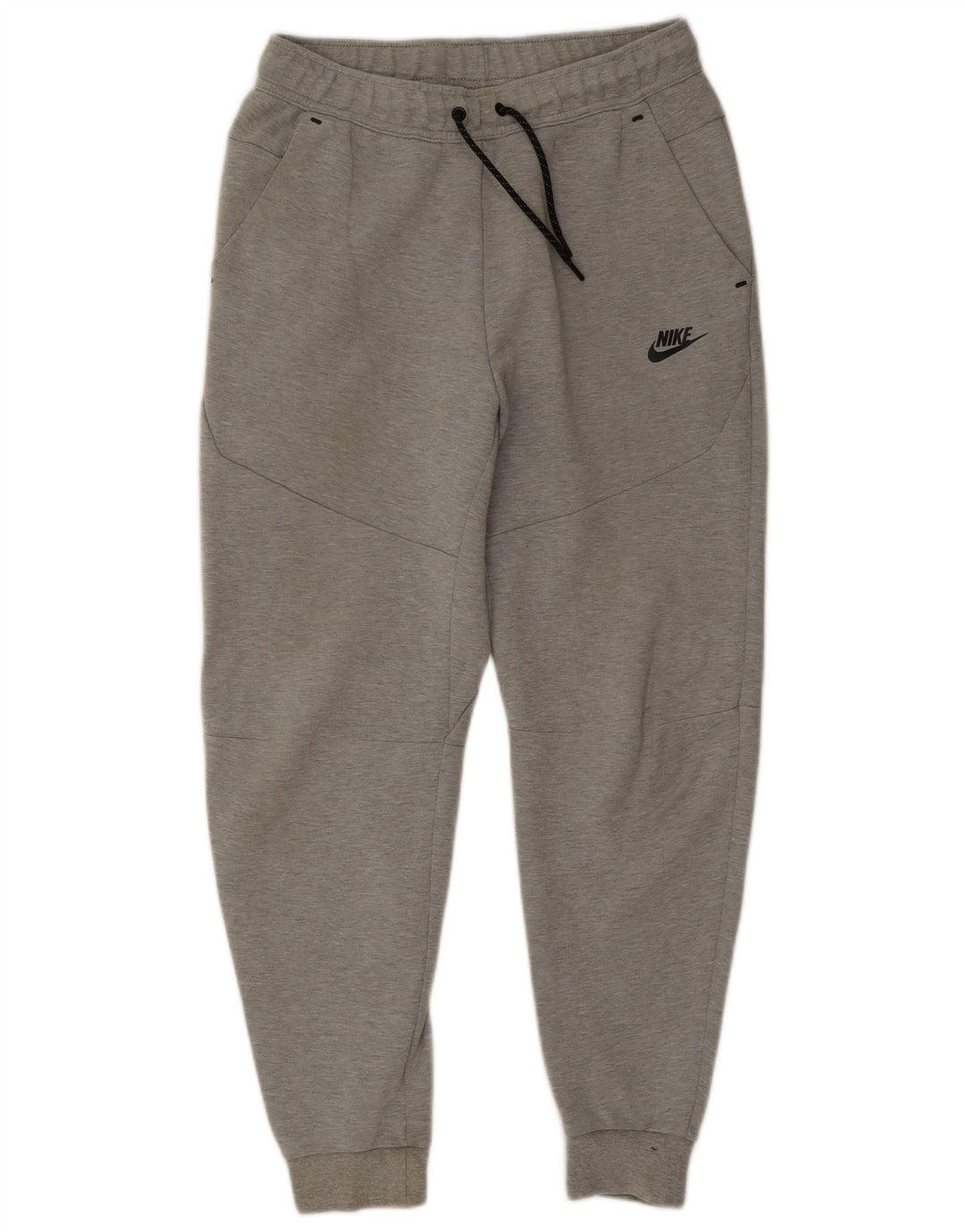 Męskie spodnie dresowe Nike, małe, szare, bawełniane