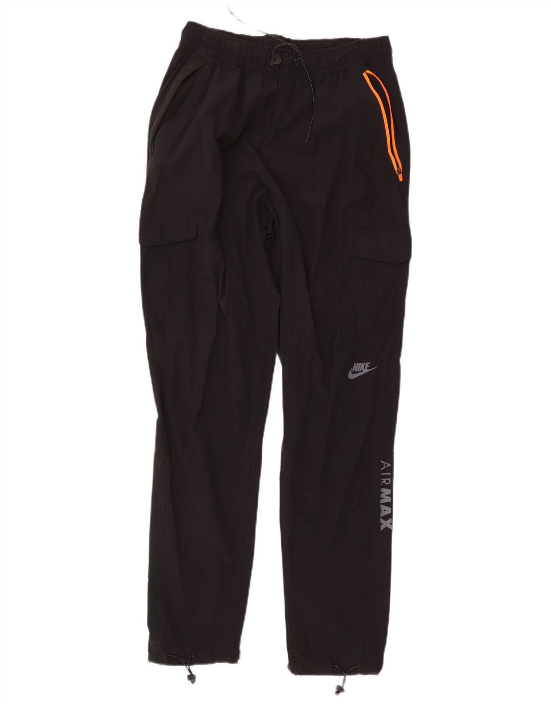 Męskie spodnie dresowe Nike Graphic Cargo, duże, czarne, nylonowe