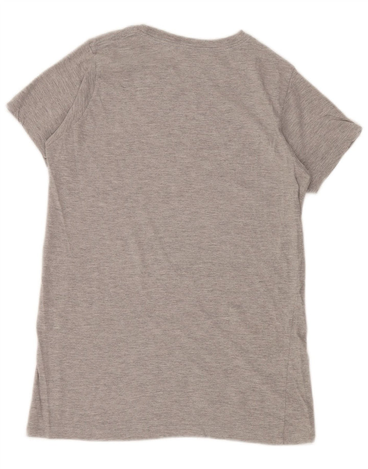 T-shirt damski HARD ROCK CAFE Valencia Graphic Top UK 12 Średni szary