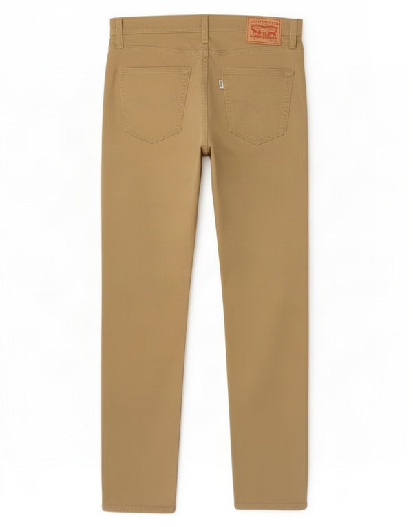 Męskie spodnie Levi's 511 Slim Casual W32 L32 Beżowa bawełna