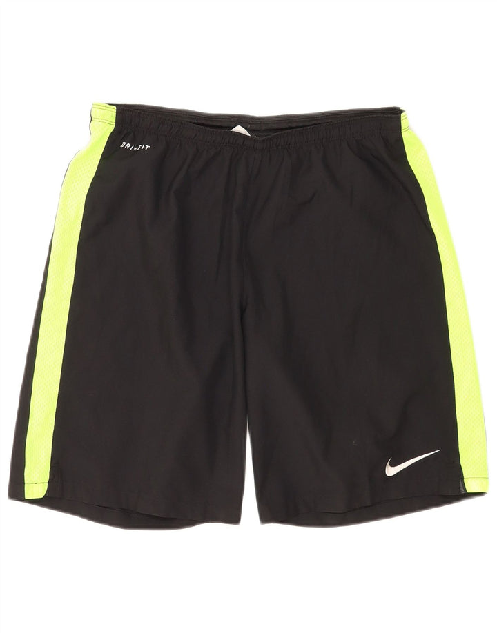 Męskie spodenki sportowe Nike Dri Fit, poliester w kolorze średniej czarnej kolorystyki