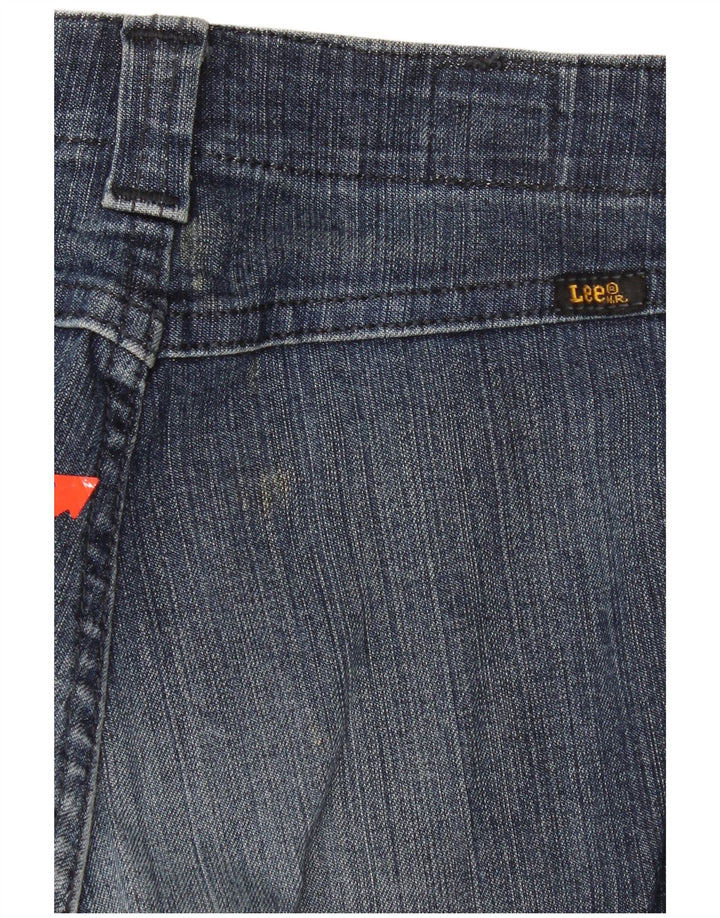 Damskie jeansy rozkloszowane Lee W26 L33 Niebieskie bawełniane