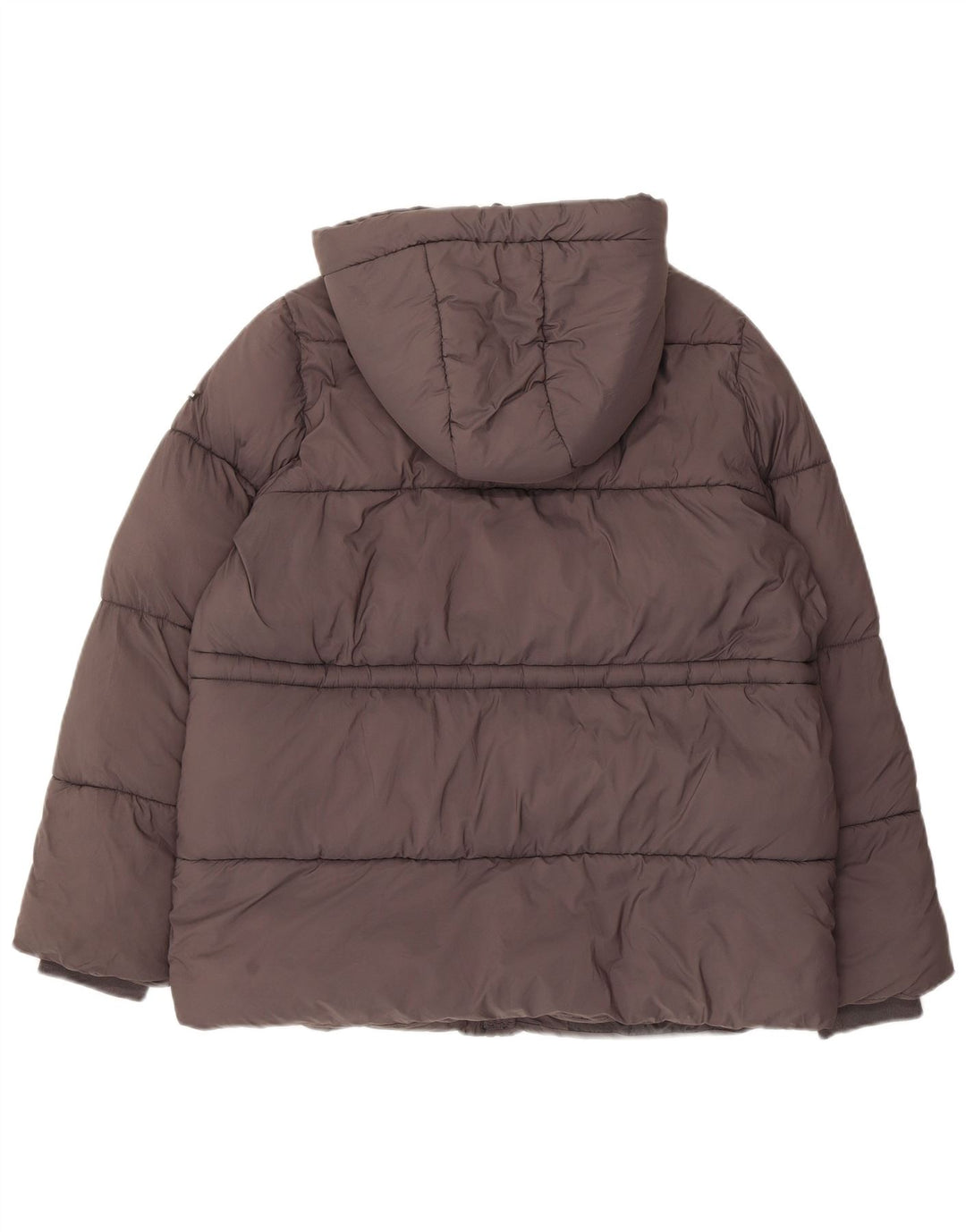 PEPE Jeans Damska kurtka z kapturem, oversize, wyściełana UK 10, mała, szary poliester