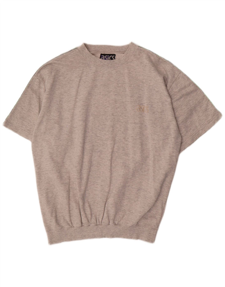 Męski T-shirt z grafiką ASICS XL, szary