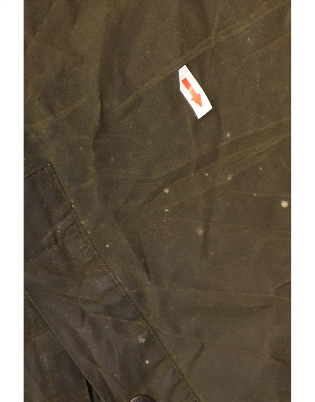 Męska kurtka Barbour z woskowanej bawełny UK 46 3XL, bawełna khaki