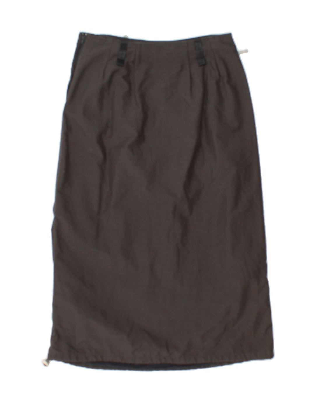 MURPHY & NYE Womens Midi Skirt W28 Medium  Grey Polyester Vintage Murphy & Nye and Second-Hand Murphy & Nye from Messina Hembry 