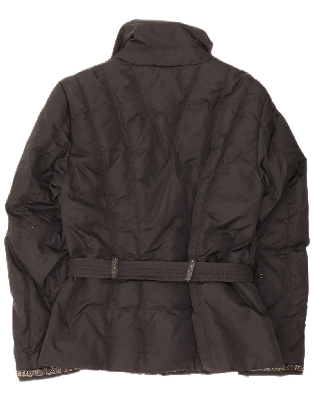 Damska ocieplana kurtka Trussardi IT 48 XL, czarny poliamid