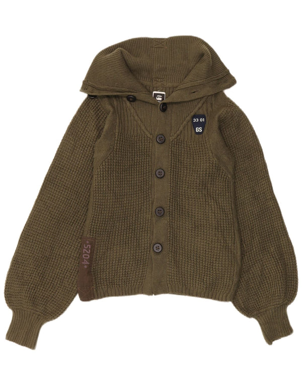 Sweter damski G-Star UK 12, średni khaki, akryl