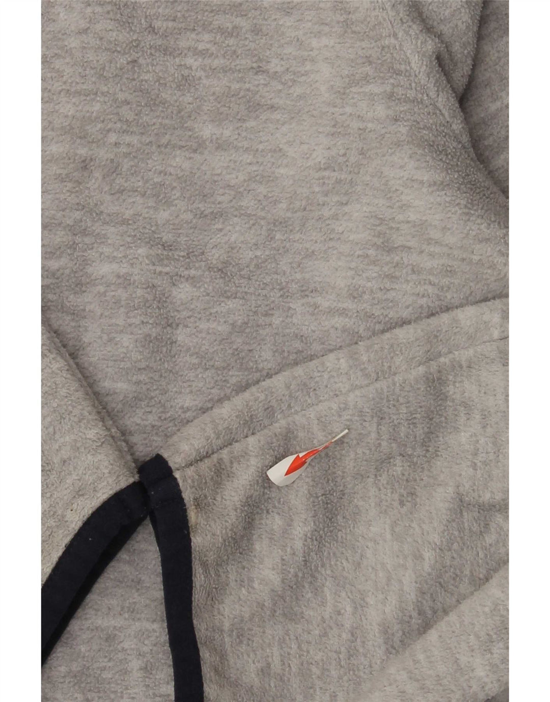 Męski sweter polarowy Jack & Jones z zamkiem błyskawicznym, poliester w kolorze średnioszarym