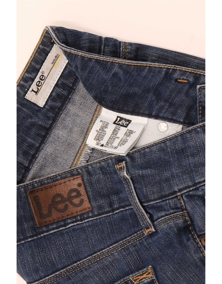 Damskie jeansy Lee Coral Bootcut W27 L33 Niebieskie bawełniane