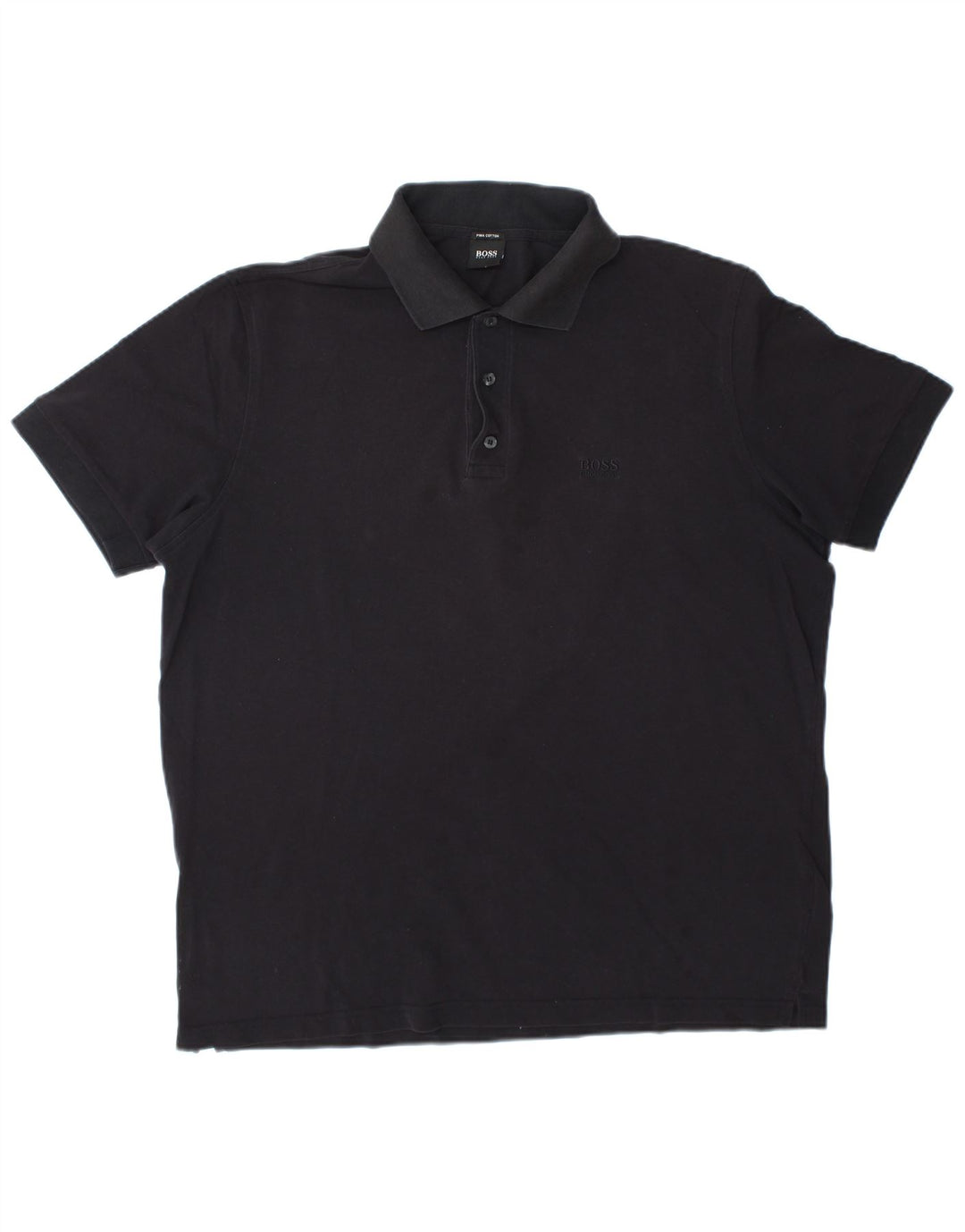 Męska koszulka polo Hugo Boss XL, czarna, bawełniana