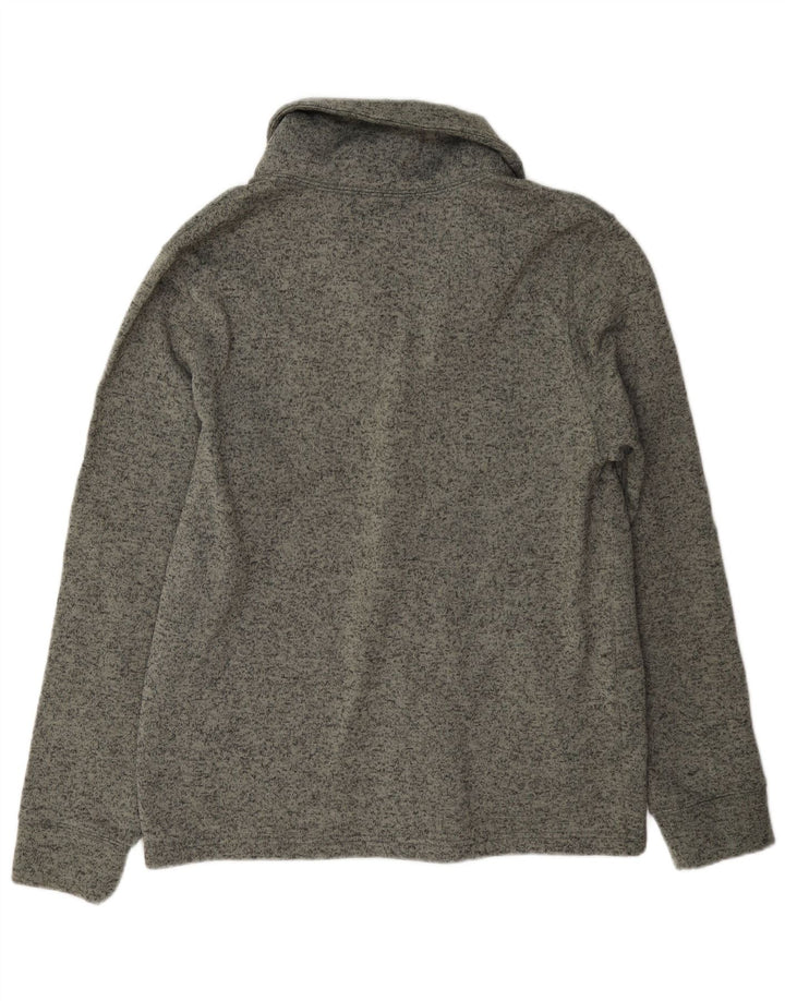 Męski sweter rozpinany Levi's, duży, szary, nakrapiany poliester