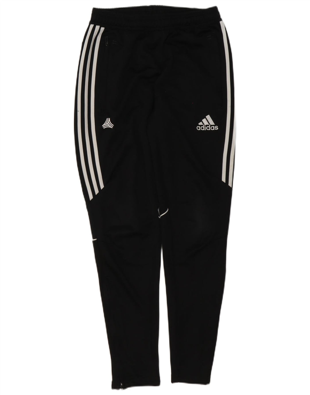 Męskie spodnie dresowe Adidas Climacool, małe, czarne, poliestrowe