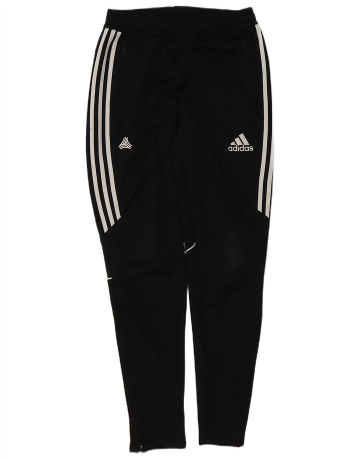 Męskie spodnie dresowe Adidas Climacool, małe, czarne, poliestrowe