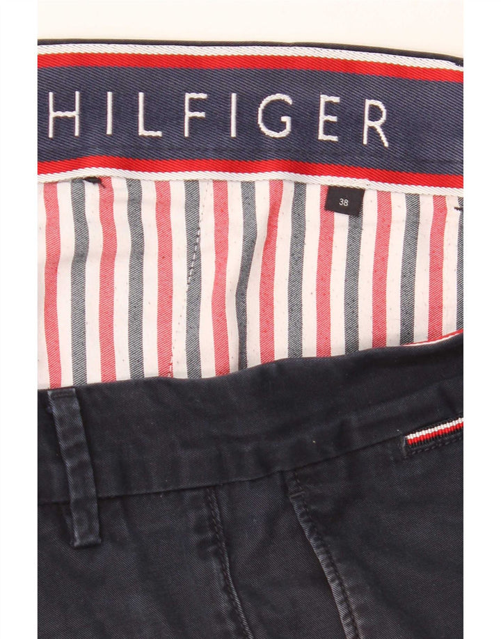 Męskie spodenki chino Tommy Hilfiger W38 XL granatowe