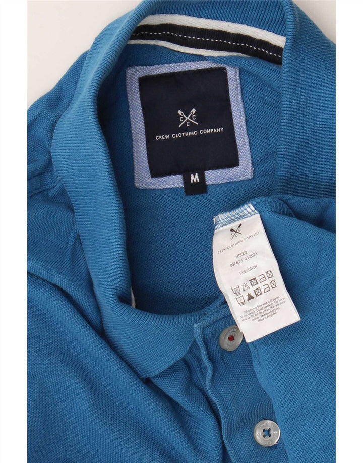 Męska koszulka polo Crew Clothing Średni niebieski, bawełniany