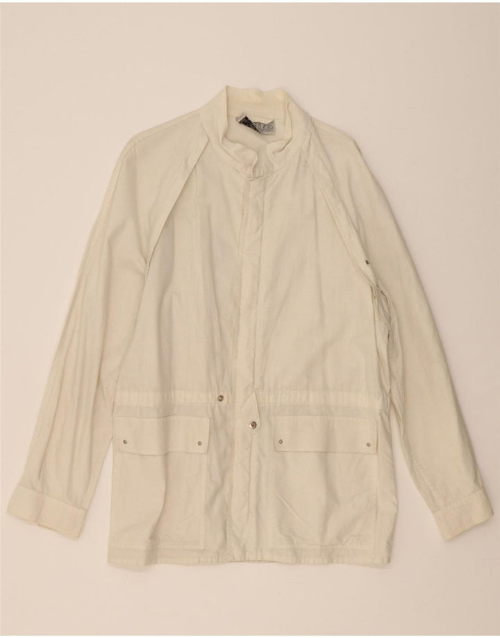 BELFE Mens Utility Gilet IT 48 Medium Off White Cotton Vintage Belfe and Second-Hand Belfe from Messina Hembry 