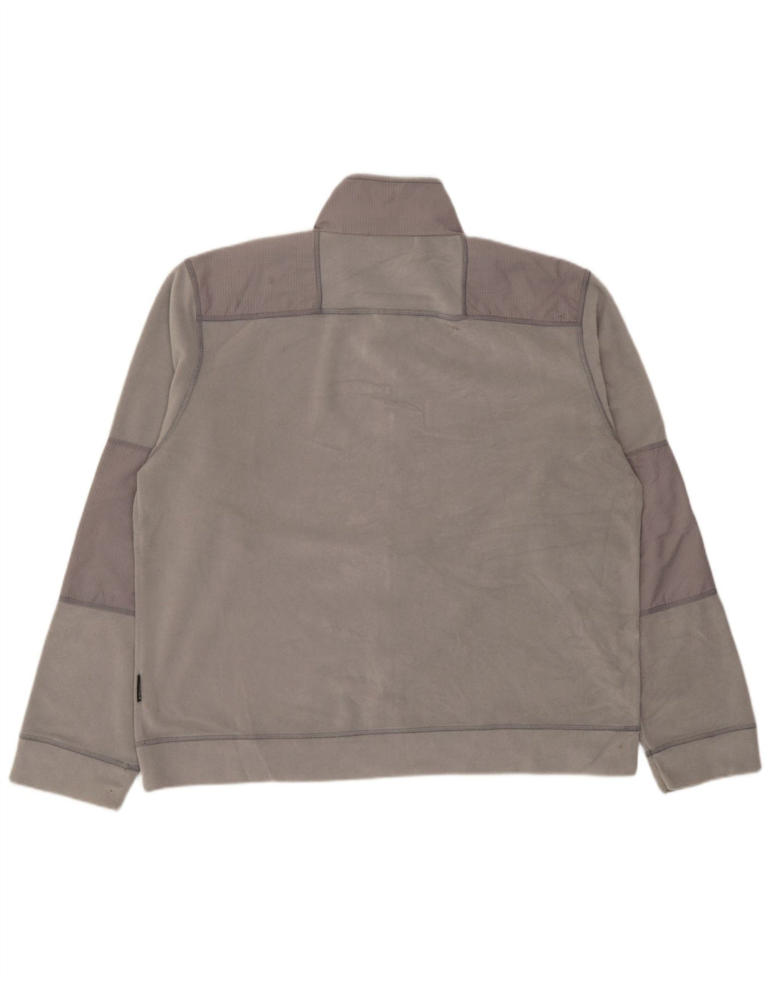 Męska kurtka polarowa Sergio Tacchini UK 42 XL, szara w prążki
