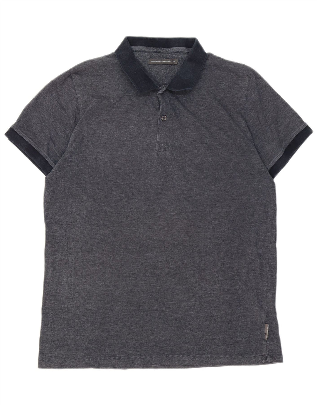 Męska koszulka polo French Connection XL, szara, bawełniana