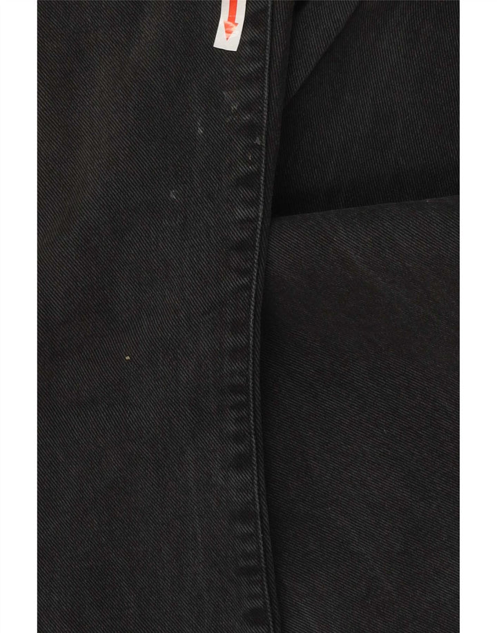 Armani Jeans Męskie Proste W34 L32 Czarne Bawełniane