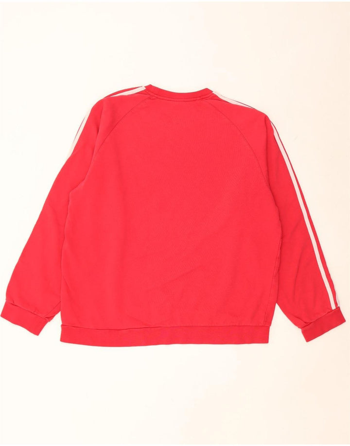 Adidas Męska Bluza Sweter XL Czerwona