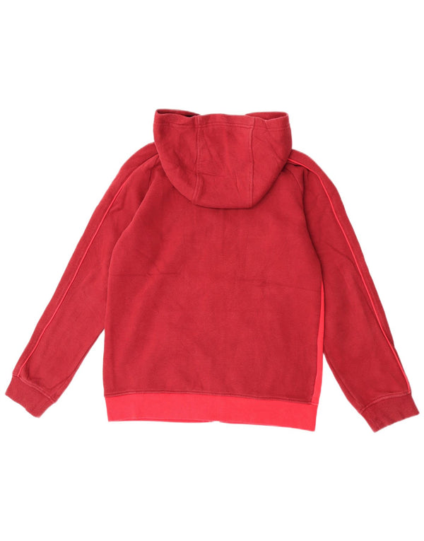 Chłopięcy sweter z kapturem i zamkiem Umbro 15-16 lat XL, bawełniany, w kolorze czerwonym