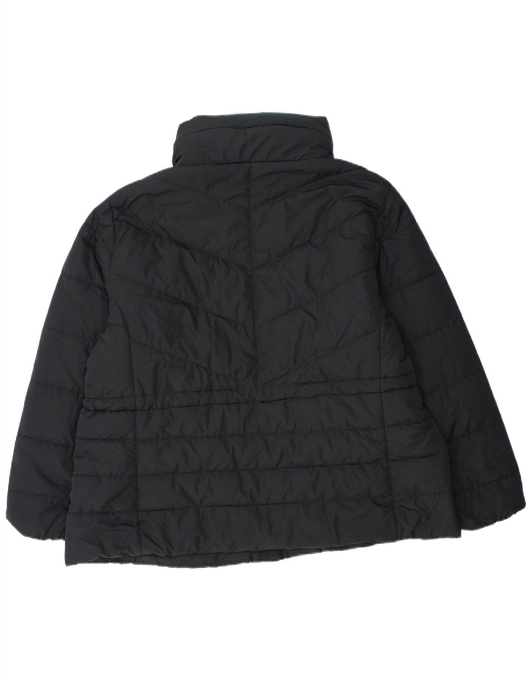 Damska ocieplana kurtka z kapturem Marks & Spencer UK 22 3XL Czarny poliester