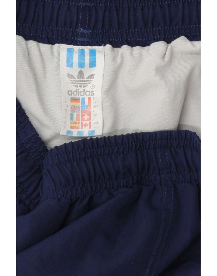 Męskie spodenki sportowe Adidas, duże, granatowe, z poliestru