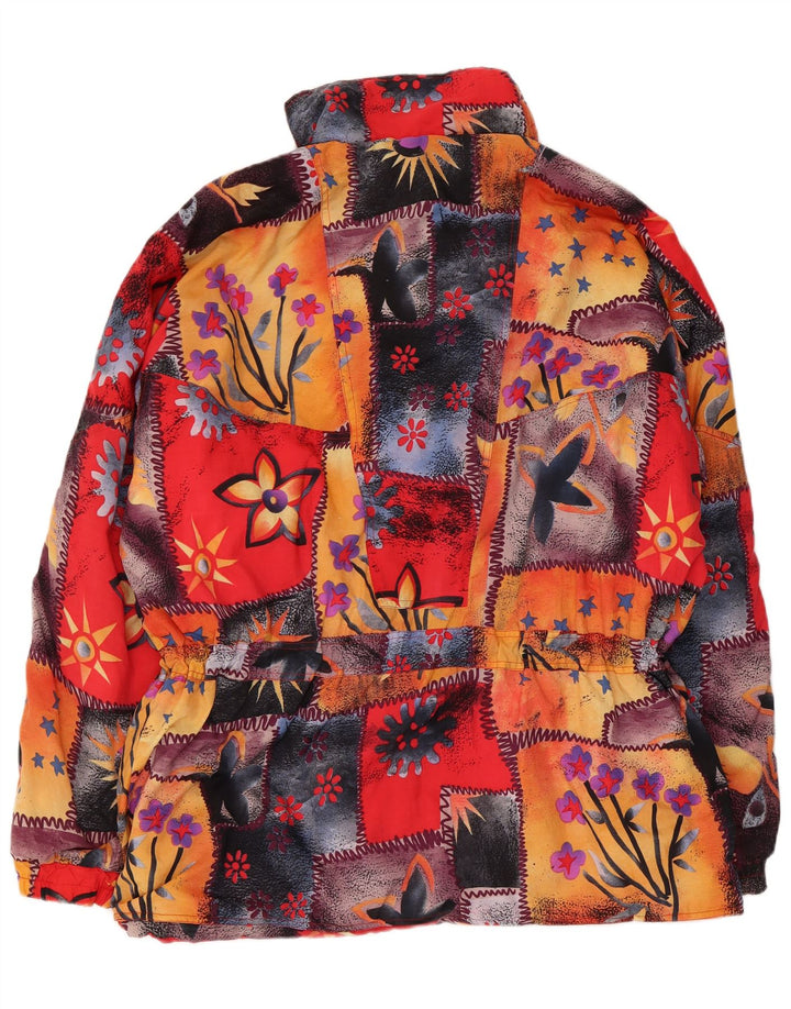 Męska kurtka wiatrówka Vintage EU 48/50 Średni wielobarwny poliamid