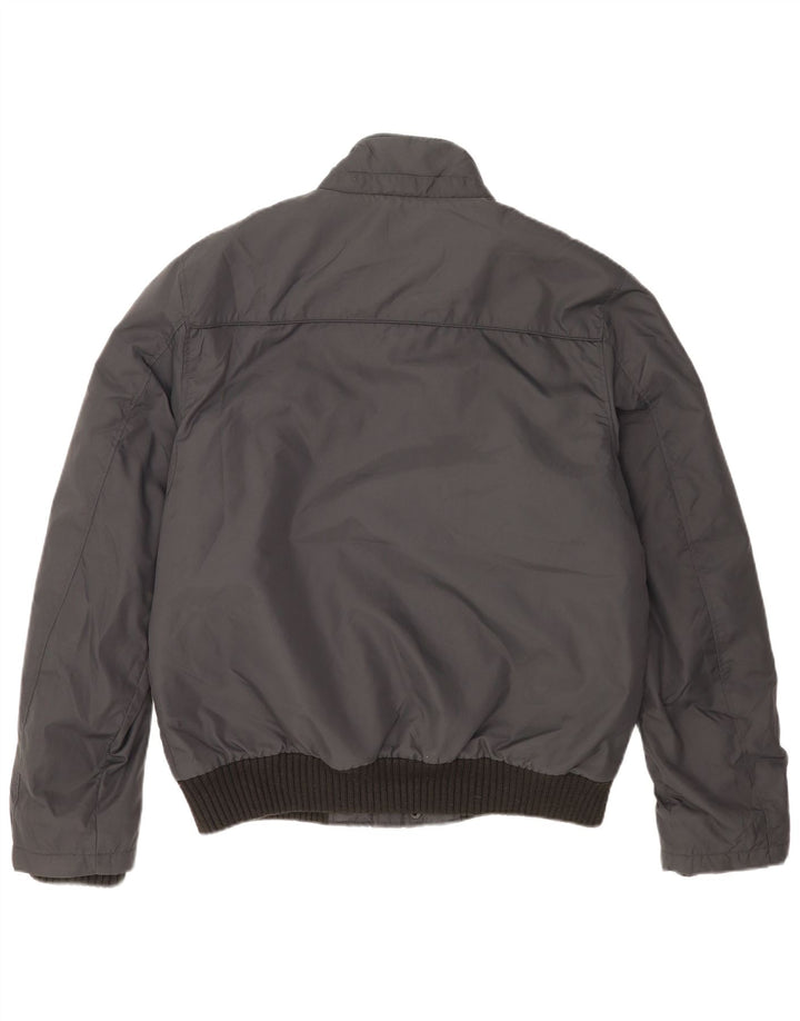 Męska kurtka bomber Jack & Jones UK 42 XL, szary nylon