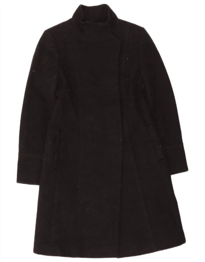 Płaszcz damski Massimo Dutti EU 38, mały, czarny, wełniany