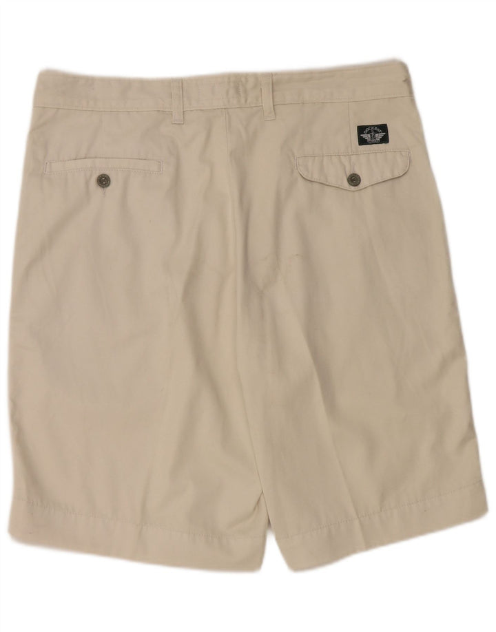 Spodenki męskie Dockers Chino W36, duże, beżowe, bawełniane