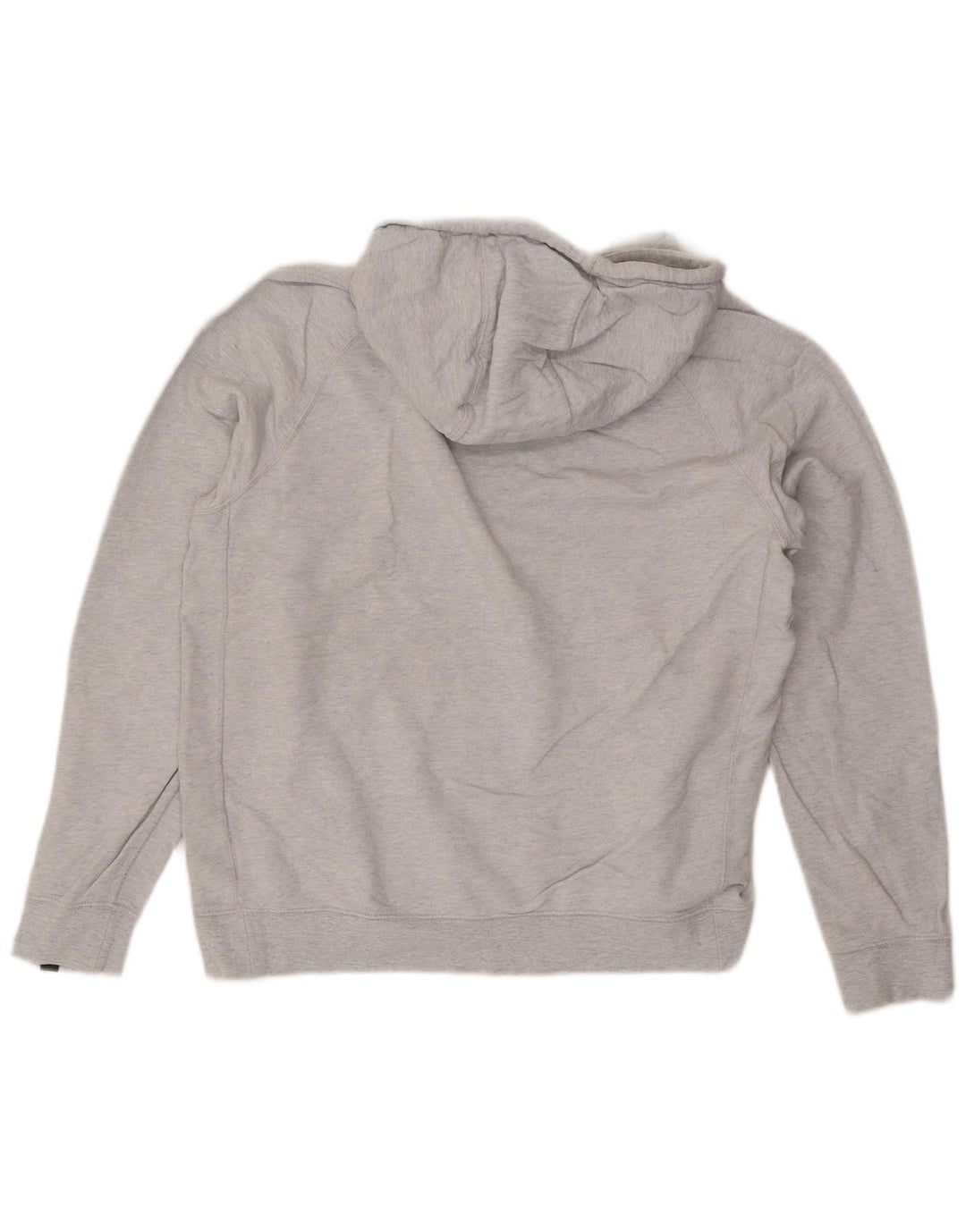 Damska bluza z kapturem Nike Graphic UK 14, średnioszara, nakrapiana
